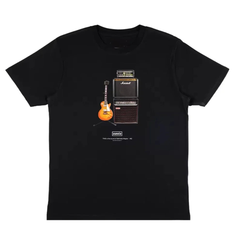 2025 Oasis Summer Fans Men'S and Women'S Short Sleeve T-Shirts Breathable Simple Street Wear with Printed T-Shirts Summerclassic