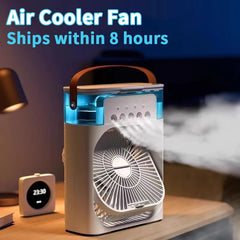 Ventilateur 3 en 1 : Fraîcheur Instantanée et Ambiance Éclairée